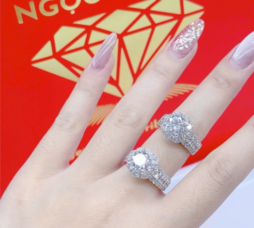 Nhẫn 610 Mẫu Trắng 3