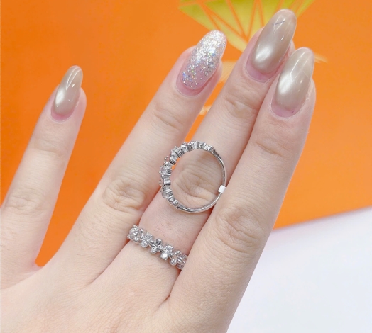 Nhẫn 610 Mẫu Trắng 90