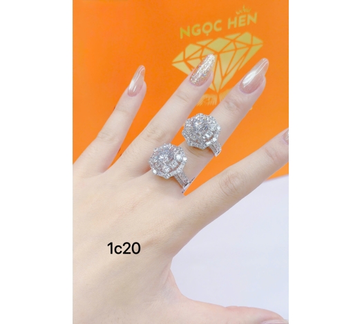 Nhẫn 610 Mẫu Trắng 34