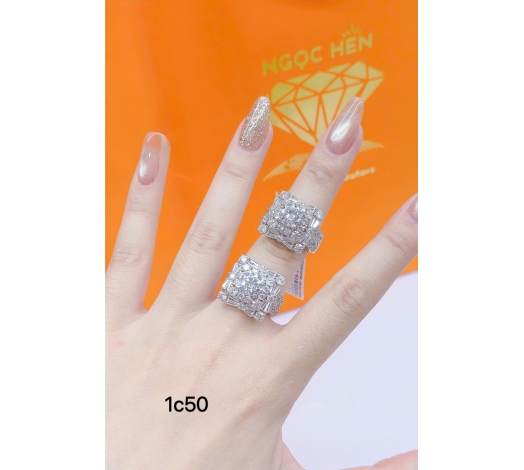Nhẫn 610 Mẫu Trắng 39