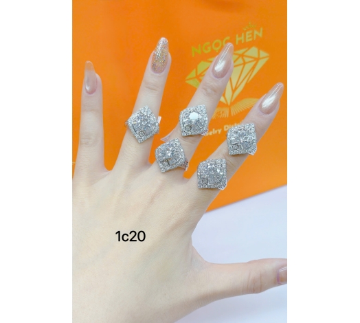 Nhẫn 610 Mẫu Trắng 44
