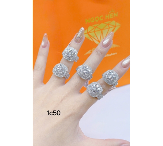 Nhẫn 610 Mẫu Trắng 51